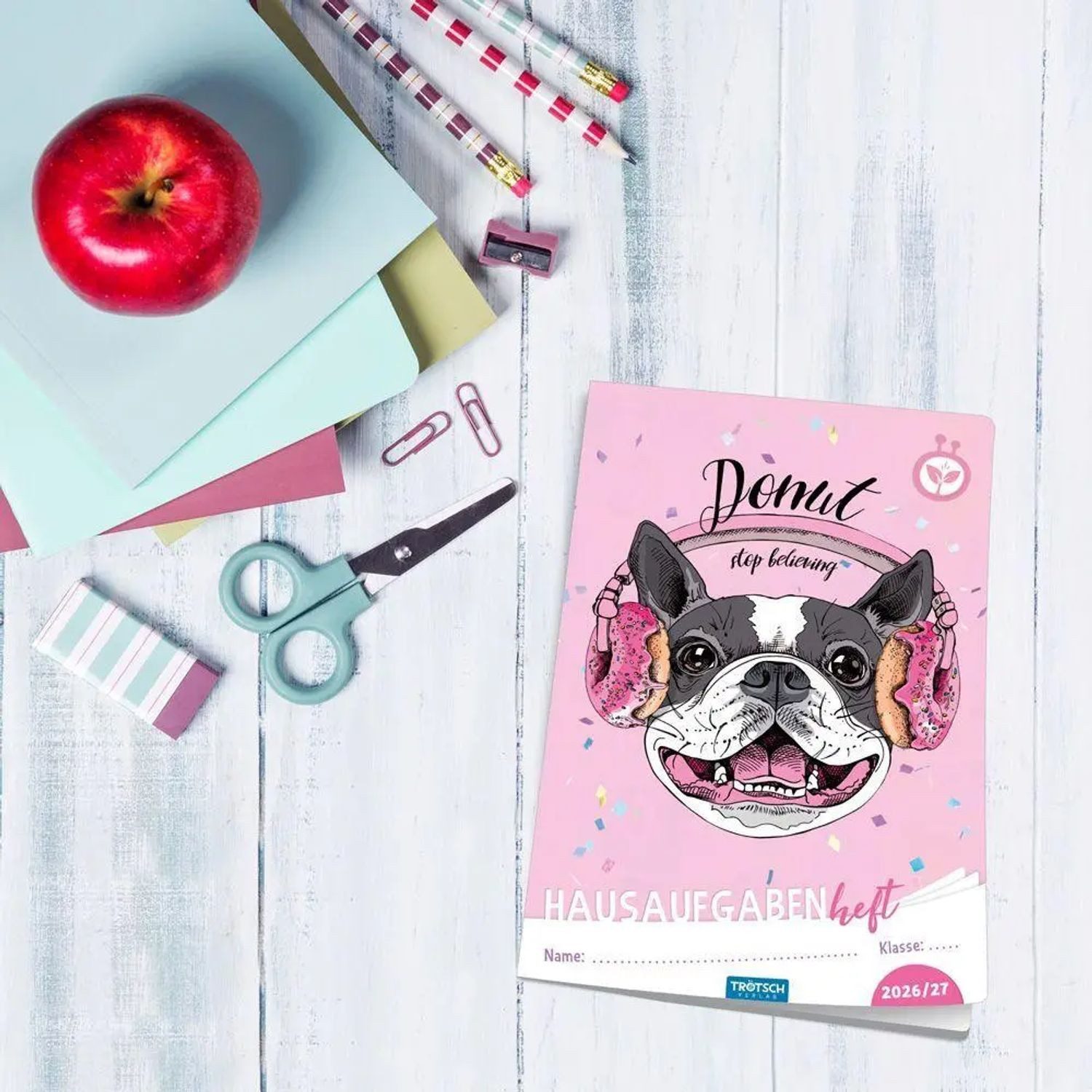 Trötsch Verlag Schülerkalender TRÖTSCH - Jahresbezogenes Hausaufgabenheft Grundschule Hund 26/27