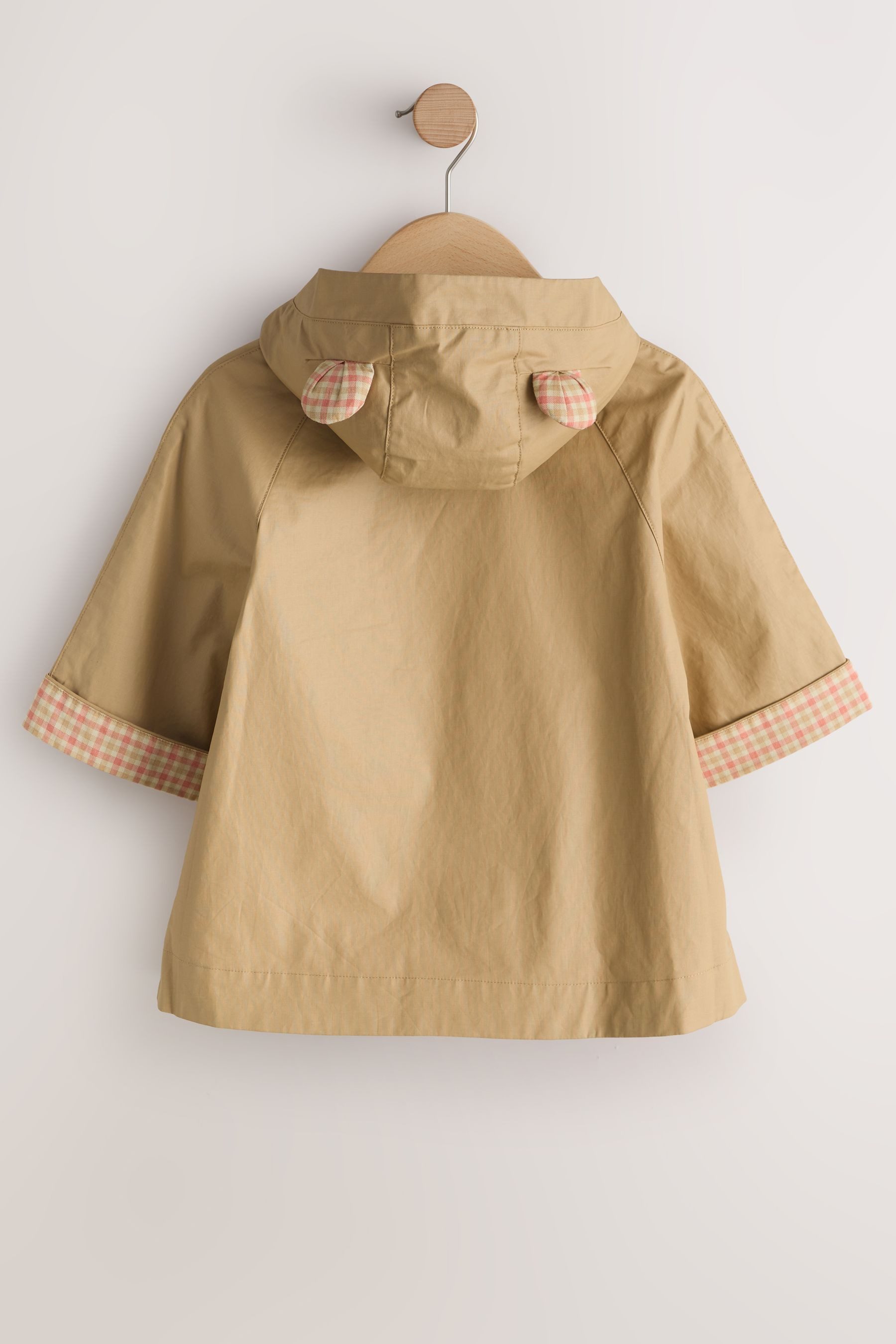 Next Kurzmantel Wasserabweisender Trenchcoat mit Kapuze (1-tlg)