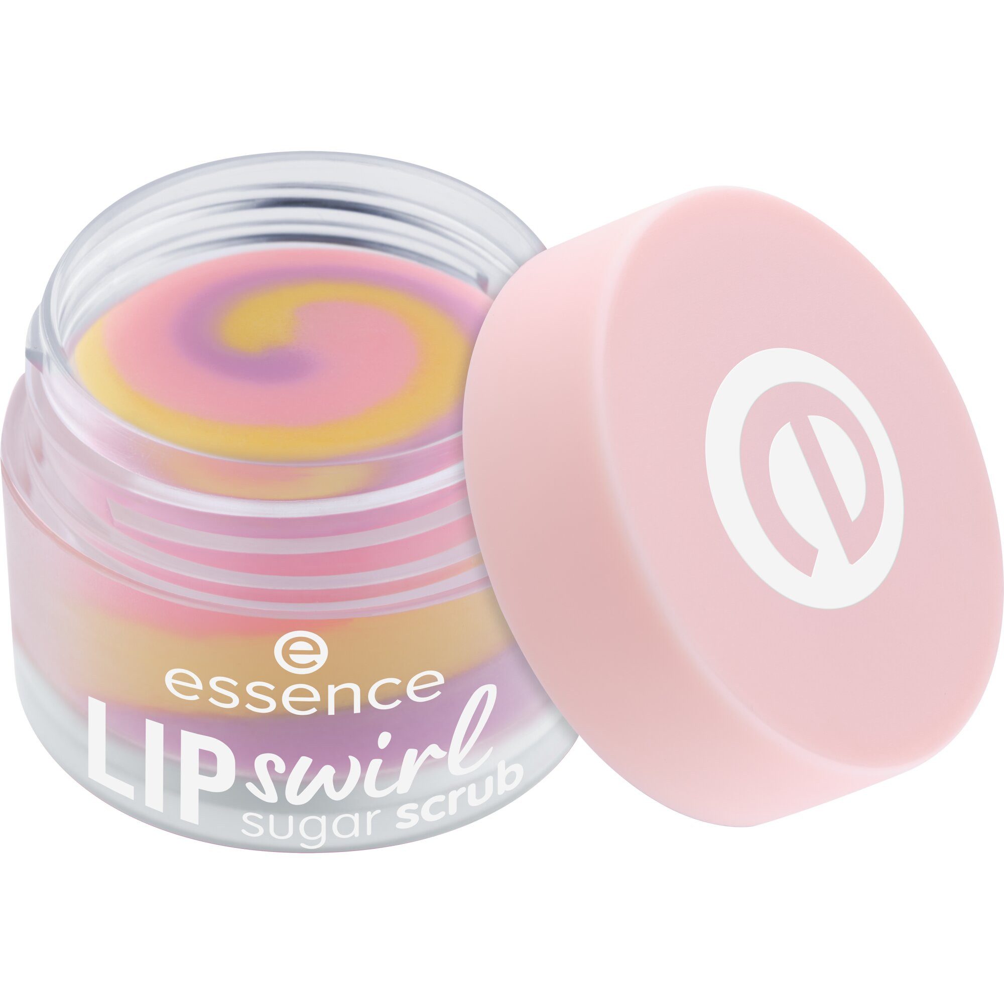 Essence Lippenpflegemittel LIP swirl sugar scrub, 3-tlg., 3-tlg., pflegend
