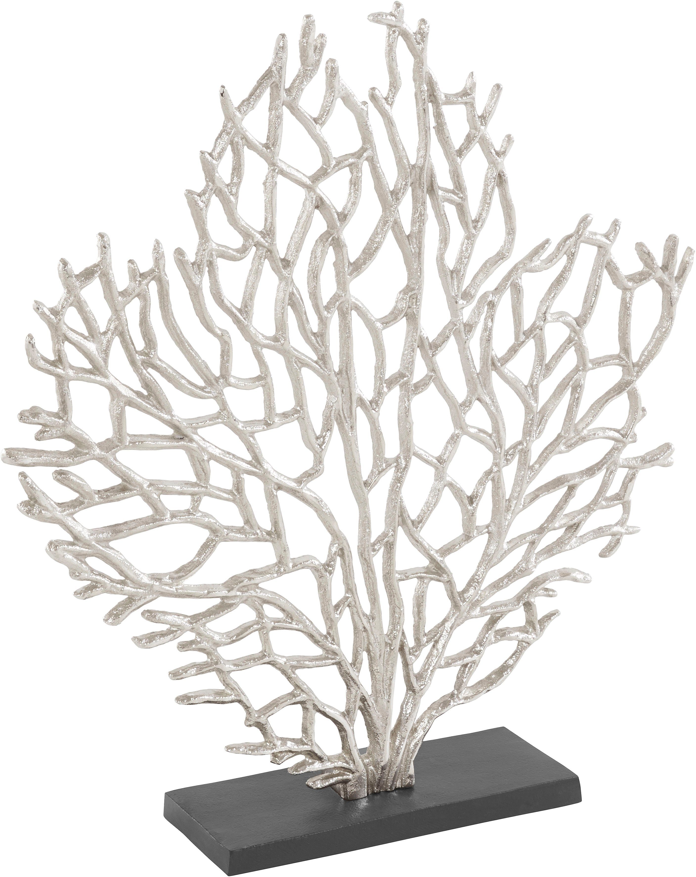 Guido Maria Kretschmer Home&Living Dekofigur »Coral« (1 Stück), Dekoobjekt, silber-Otto