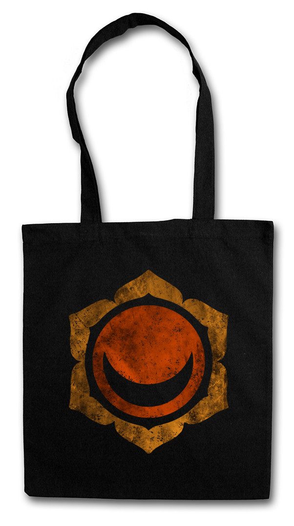 Beuteltasche Chakra Svadhisthana Sacral Stofftasche Tantra Sakralchakra Sakral