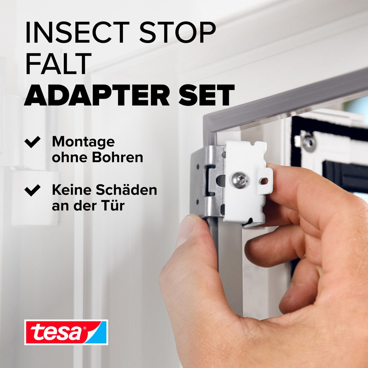 tesa Insektenschutz-Tür Insect Stop Falt Adapter günstig online kaufen