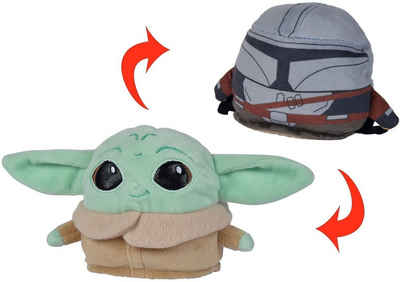 SIMBA Plüschfigur Stofftier Disney Star Wars Grogu / Mando Wendeplüschtier 6315870367