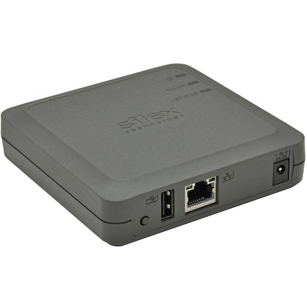 Silex Technology High-Speed Wireless USB Device Server mit Enterprise DS-520AN WLAN-Access Point