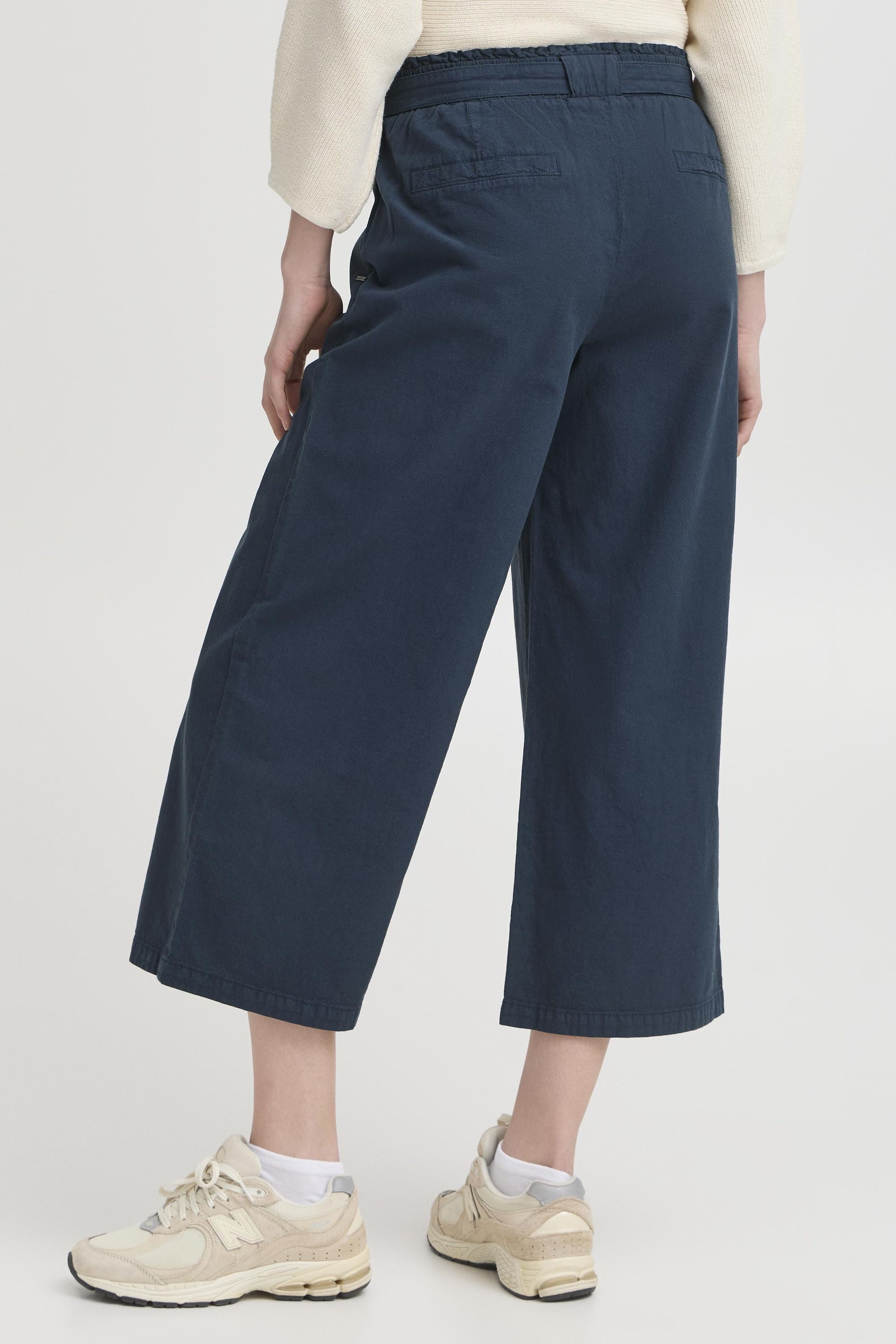 OXMO Culotte OXLinasa Modische Stoffhose – Bild 4 von 5