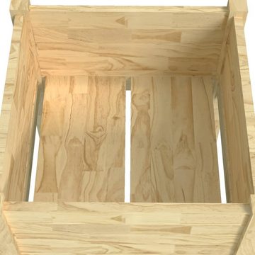 vidaXL Hochbeet Pflanzkübel 40x40x70 cm Massivholz Kiefer Holz
