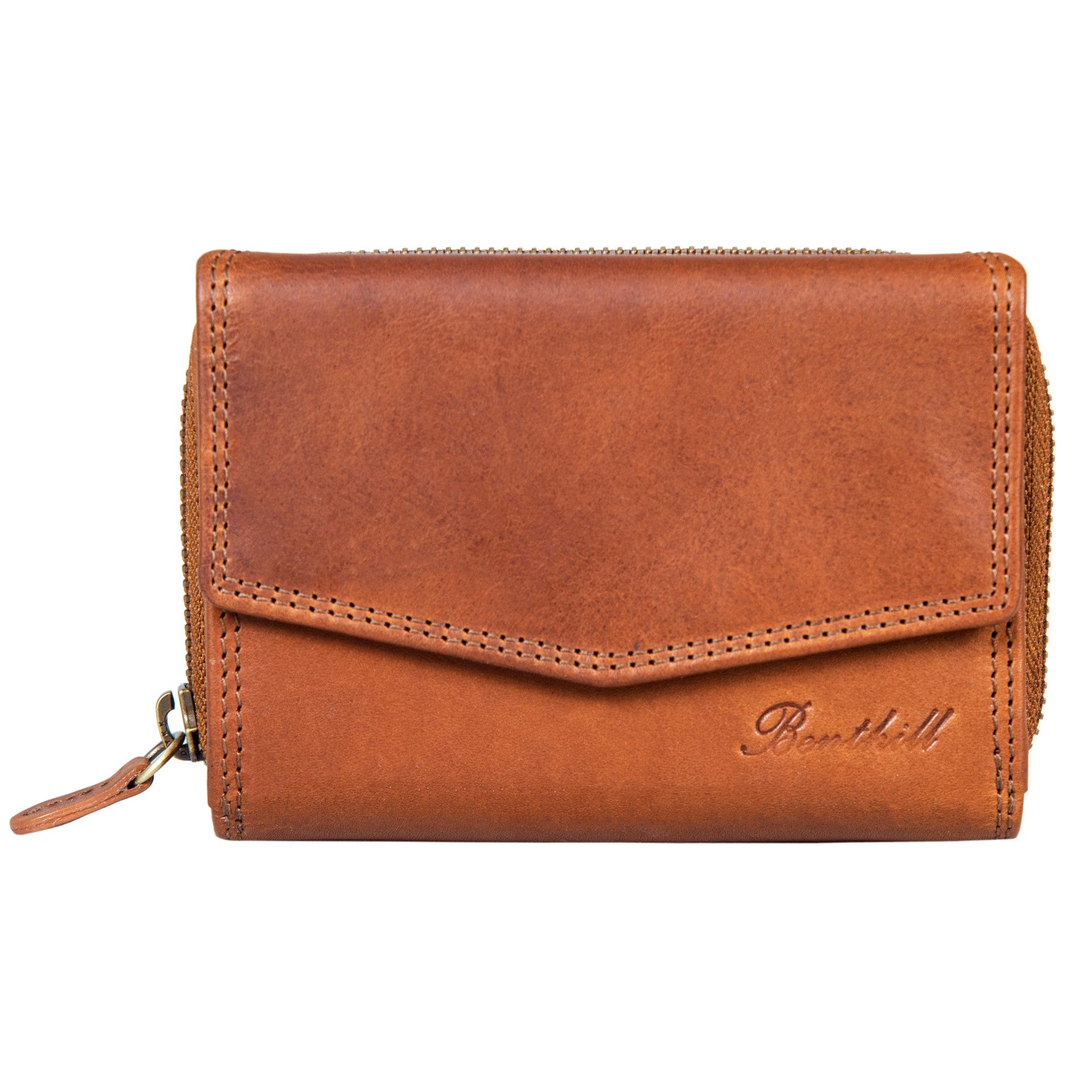 Benthill Geldbörse Damen Portemonnaie Echt Leder RFID Vintage Portmonee Gel günstig online kaufen