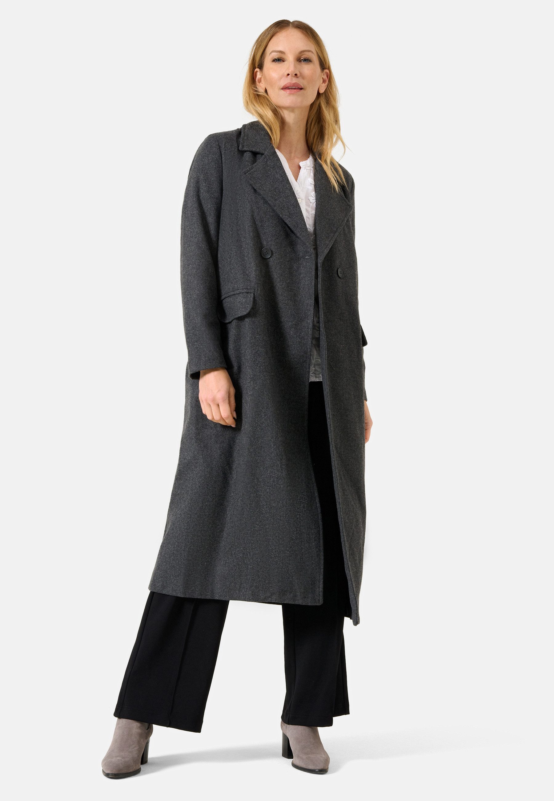 RICANO Langmantel Alberta Damen Wollmantel mit günstig online kaufen