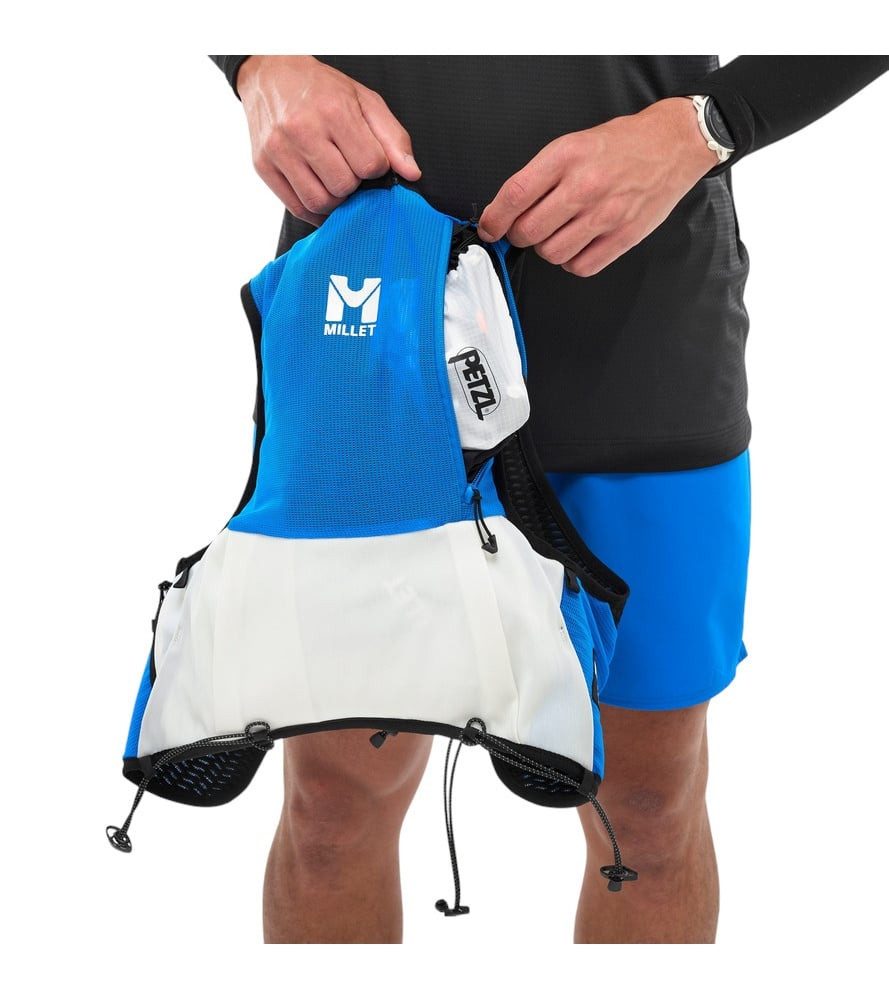 Millet Rucksack Intense 5 (für Trailläufe mit Flüssigkeitsaufnahme) blau/weiss