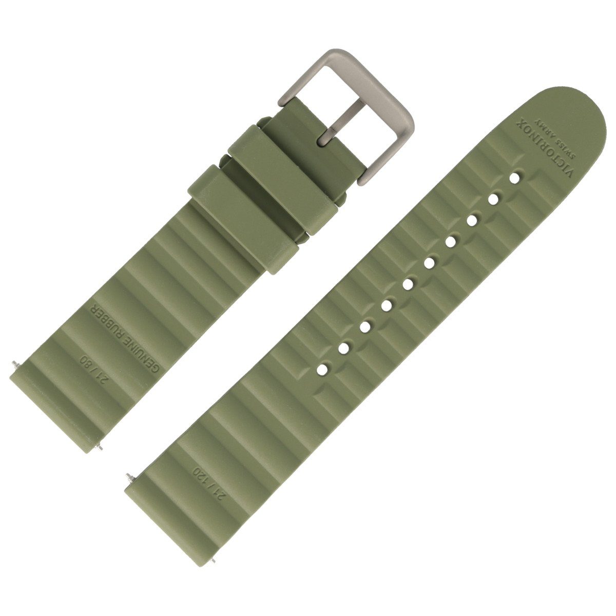 Victorinox Uhrenarmband 22mm Kunststoff Gruen 006243