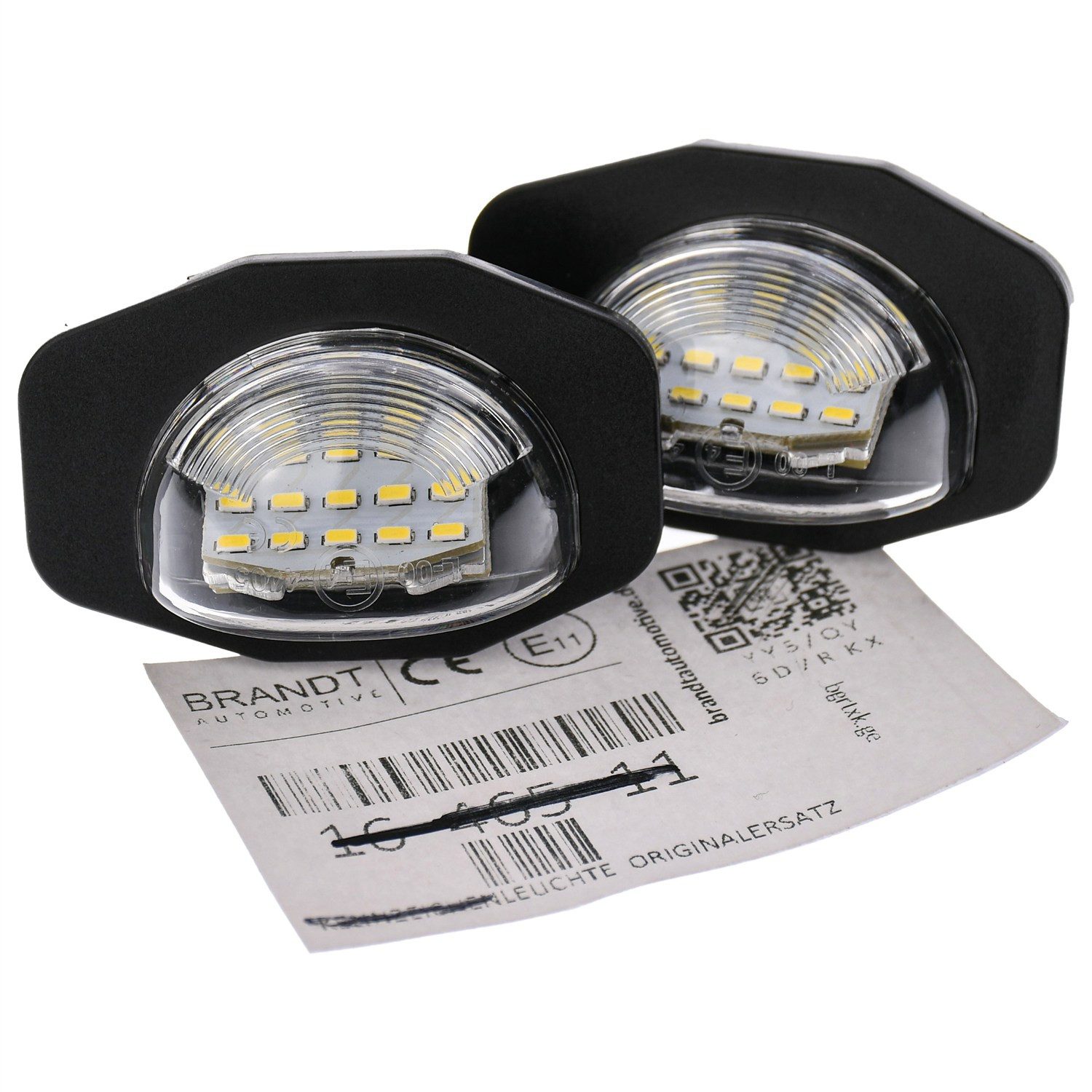 BRANDT AUTOMOTIVE KFZ-Ersatzleuchte LED Kennzeichenleuchten Auto Kennzeichenbeleuchtung, für Lexus CT I (11–17); IS I SportCross (02–05); Scion tC I AT10 (