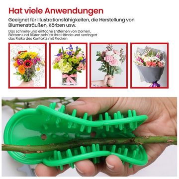 Amissz Gartenpflege-Set Rosenentdorne Dornenentferner für Floristen (2-tlg)