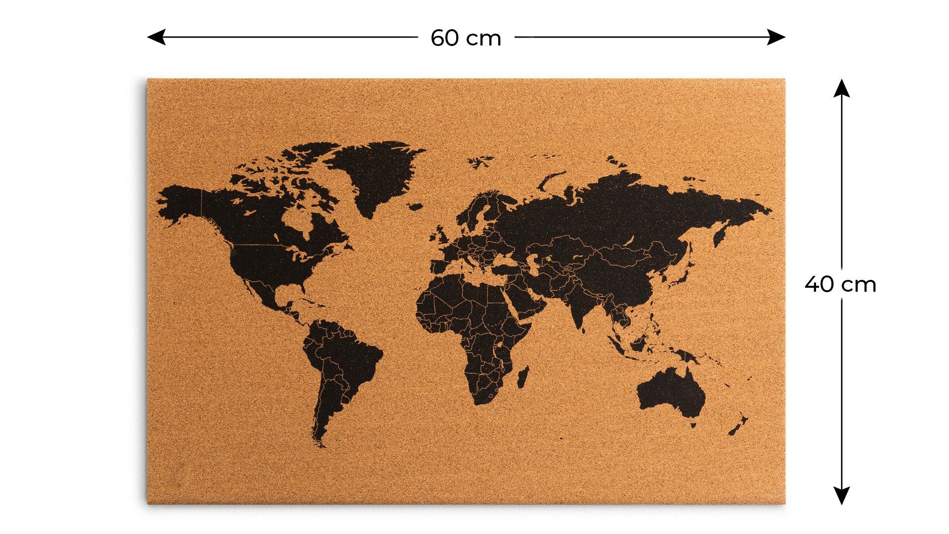 Holz ALLboards Pinnwand Rahmen Farbigem Pinnwand Korktafel Map mit ALLboards