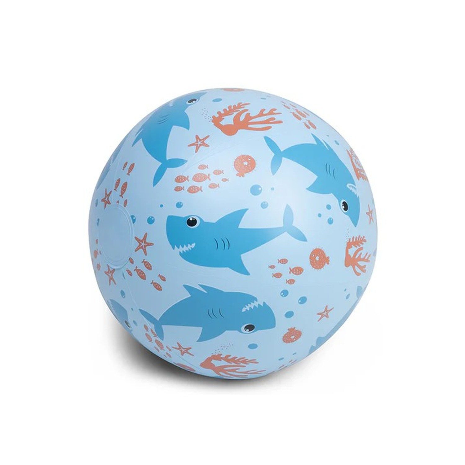 Swim Essentials Wasserball Swim Essentials Beachball Blau Hai 51 cm