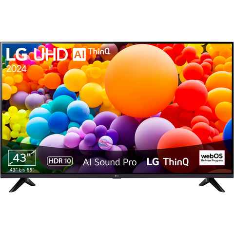 LG 43UT73006LA LED-Fernseher (108 cm/43 Zoll, 4K Ultra HD, Smart-TV)