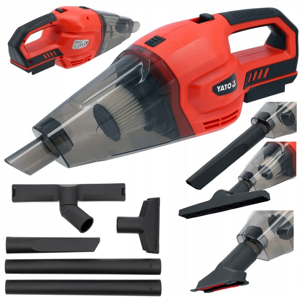 Yato Akku-Handstaubsauger Akku Handstaubsauger 18V (ohne Akku)