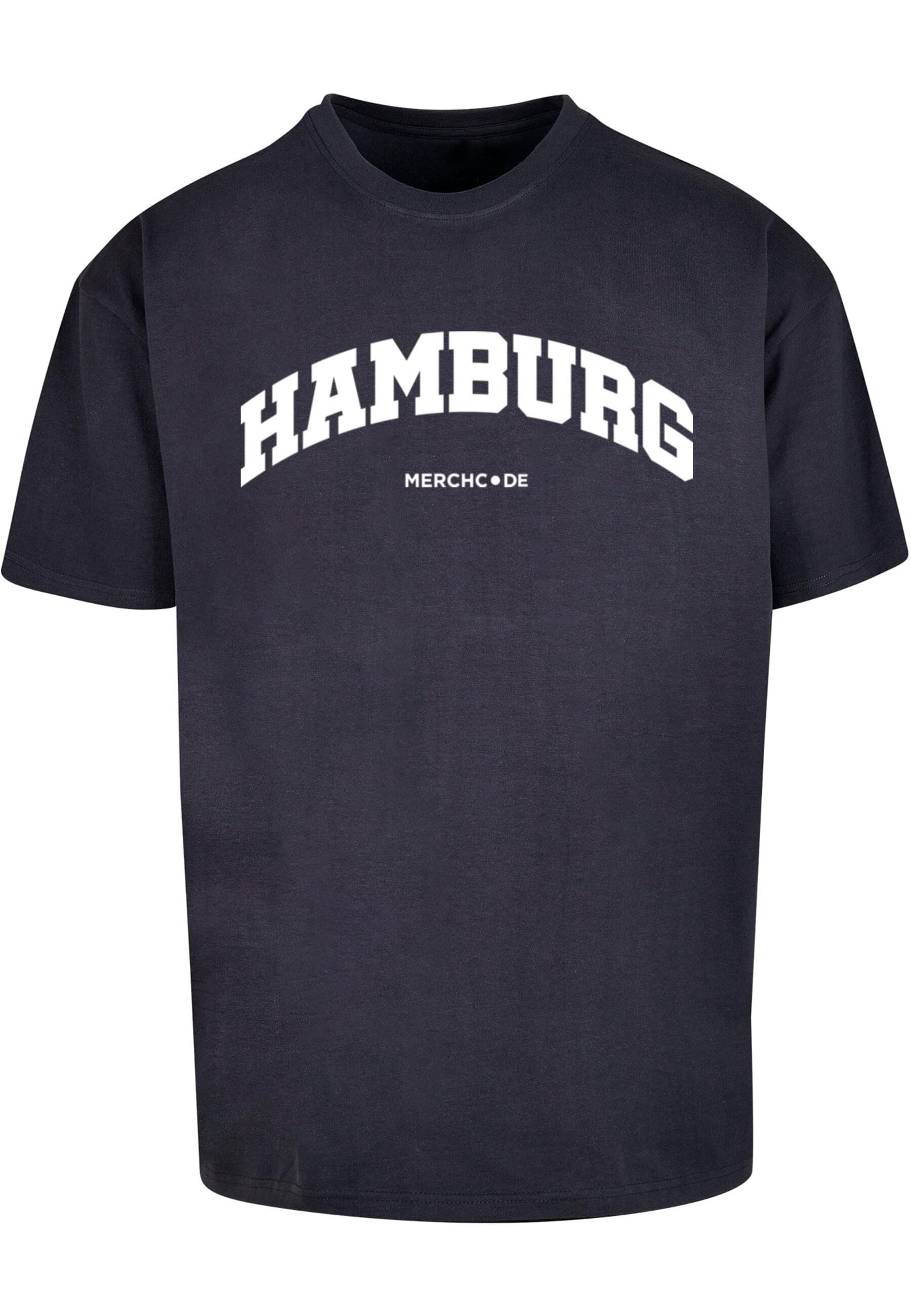 Merchcode T-Shirt Merchcode Herren Hamburg Wording günstig online kaufen