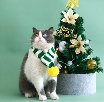 Dekorative Hundekostüm Schal Haustier Geschenk Weihnachtskostüm für Hunde Katzen 1 Stück