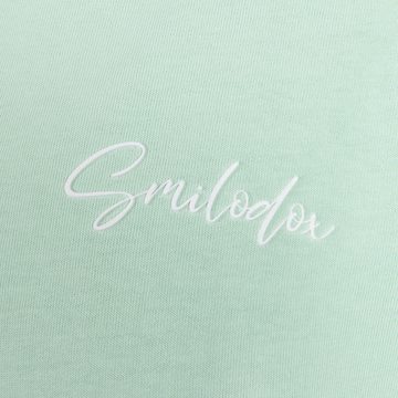Smilodox T-Shirt Talia Oversize, 100% Baumwolle