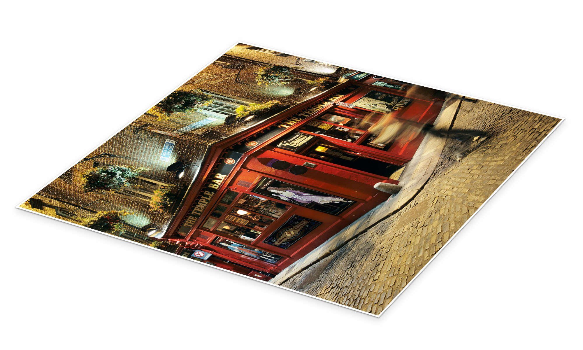 Posterlounge Wandbild Temple Bar Pub, Dublin, Stuart Black, erhältlich als Poster, Leinwandbild, Wandsticker oder Acrylglasbild