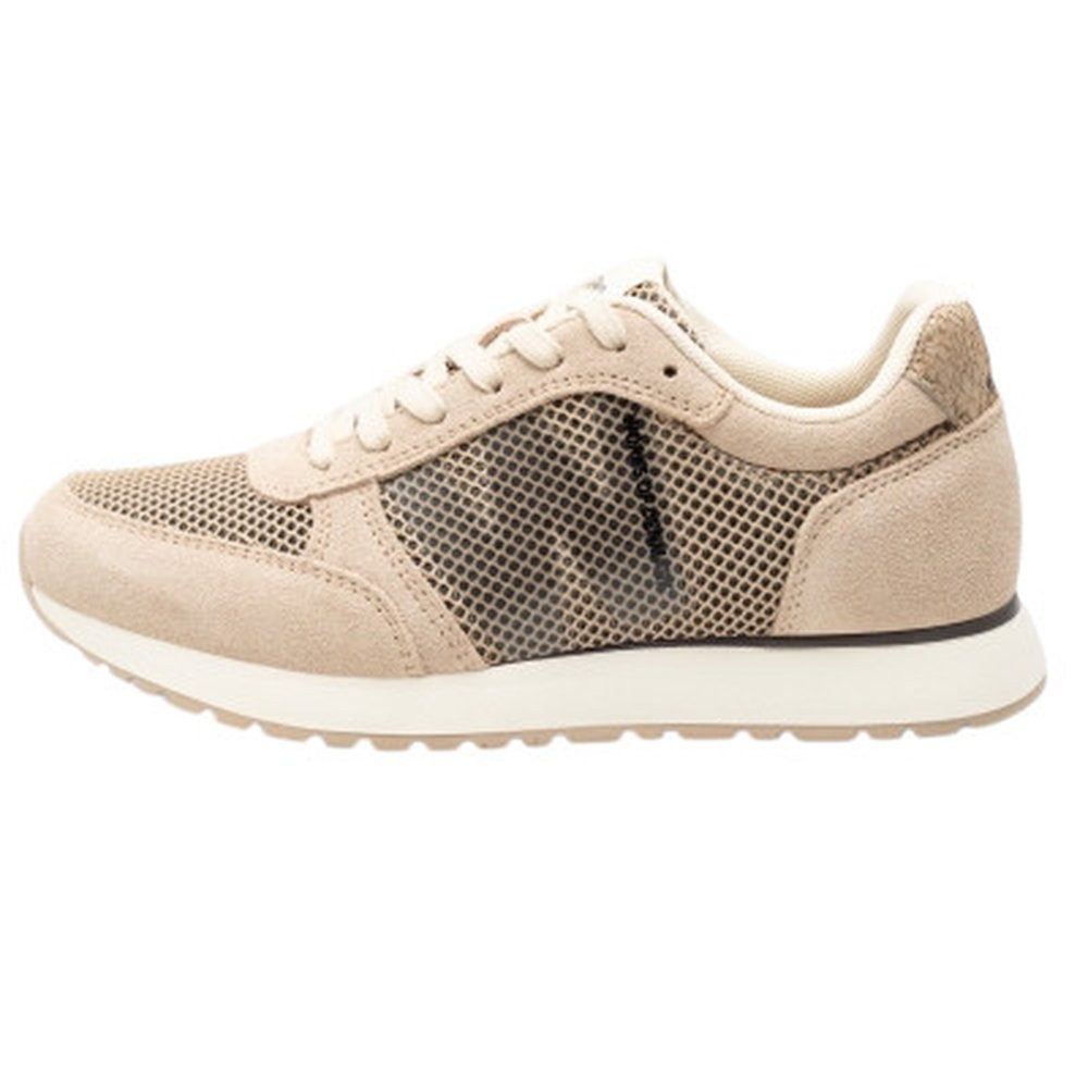 WODEN Ronja Icon (Veloursleder/Mesh) beige Damen Sneaker