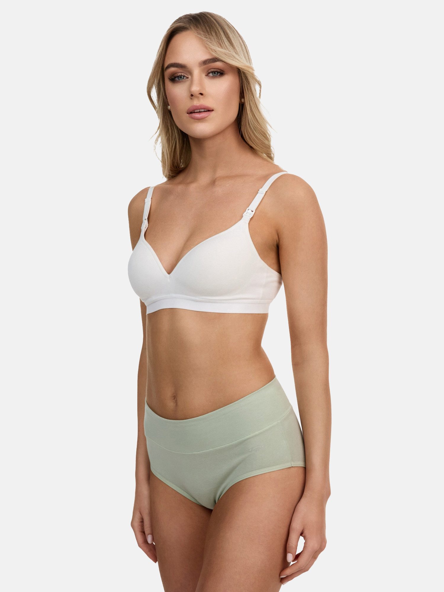 Tazzio Taillenslip 3er-Pack Damen Slip F920 (Packung, 3-St., 3er-Pack) hoher Bund kaschiert, zeichnet sich nicht ab – Bild 4 von 5