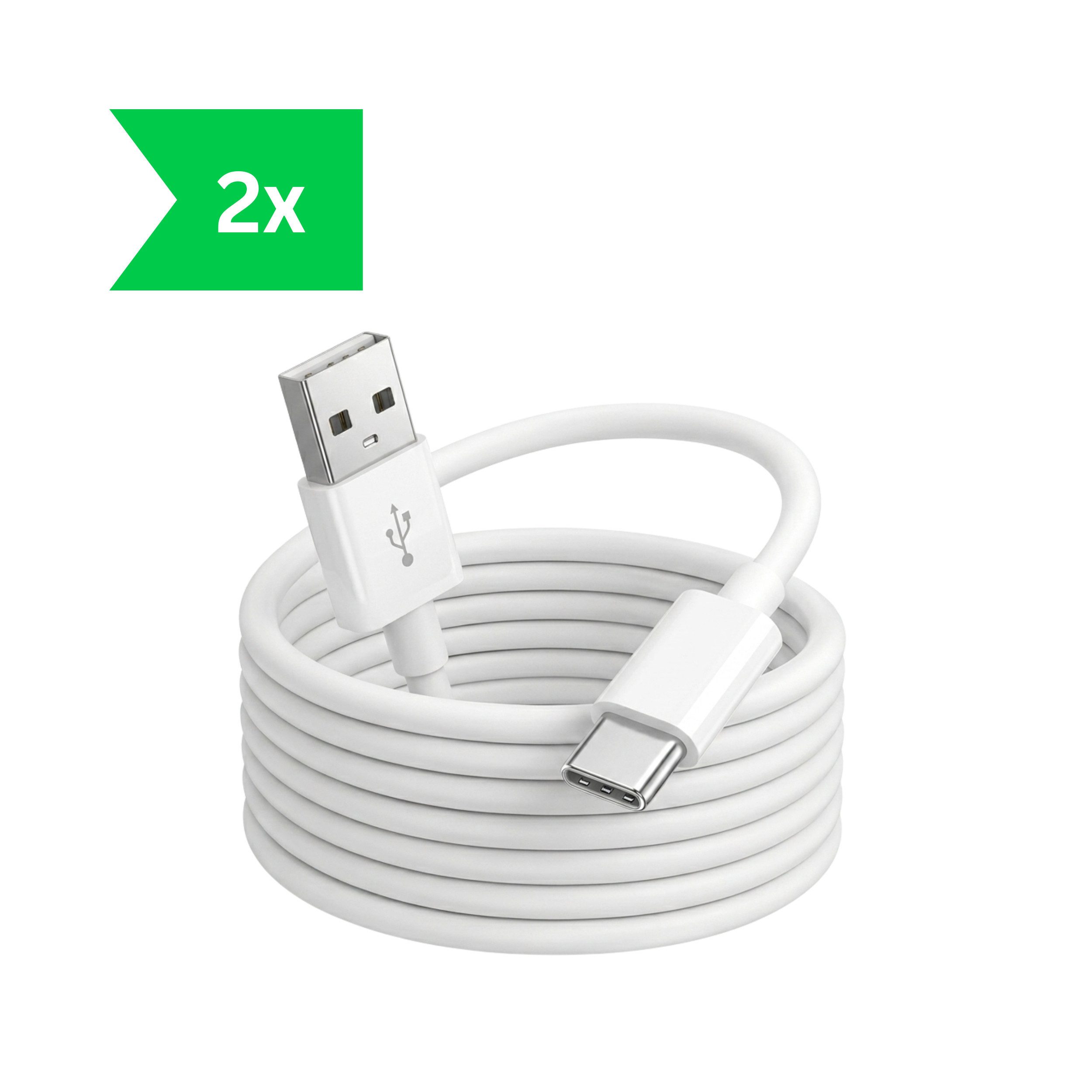 PlugUp USB-C Ladekabel iPhone 15 16 17 Pro Max Air Plus USB-A zu USB-C Kabel USB-Kabel, USB Typ A, USB Typ A (100 cm), Ladekabel für iPhone 15 16 17 Pro Max Air Plus iPad AirPods