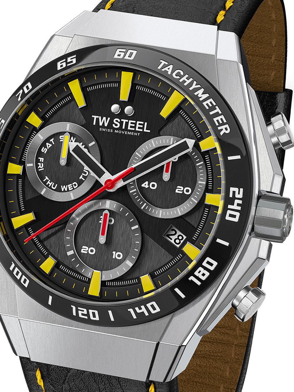 TW Steel Quarzuhr TW-Steel CE4071 Fast Lane Chronograph Limited Edition Herrenuhr 44mm 1 TW-Steel CE4071 Fast Lane Chronograph Limited Edition Herrenuhr 44mm 10ATM