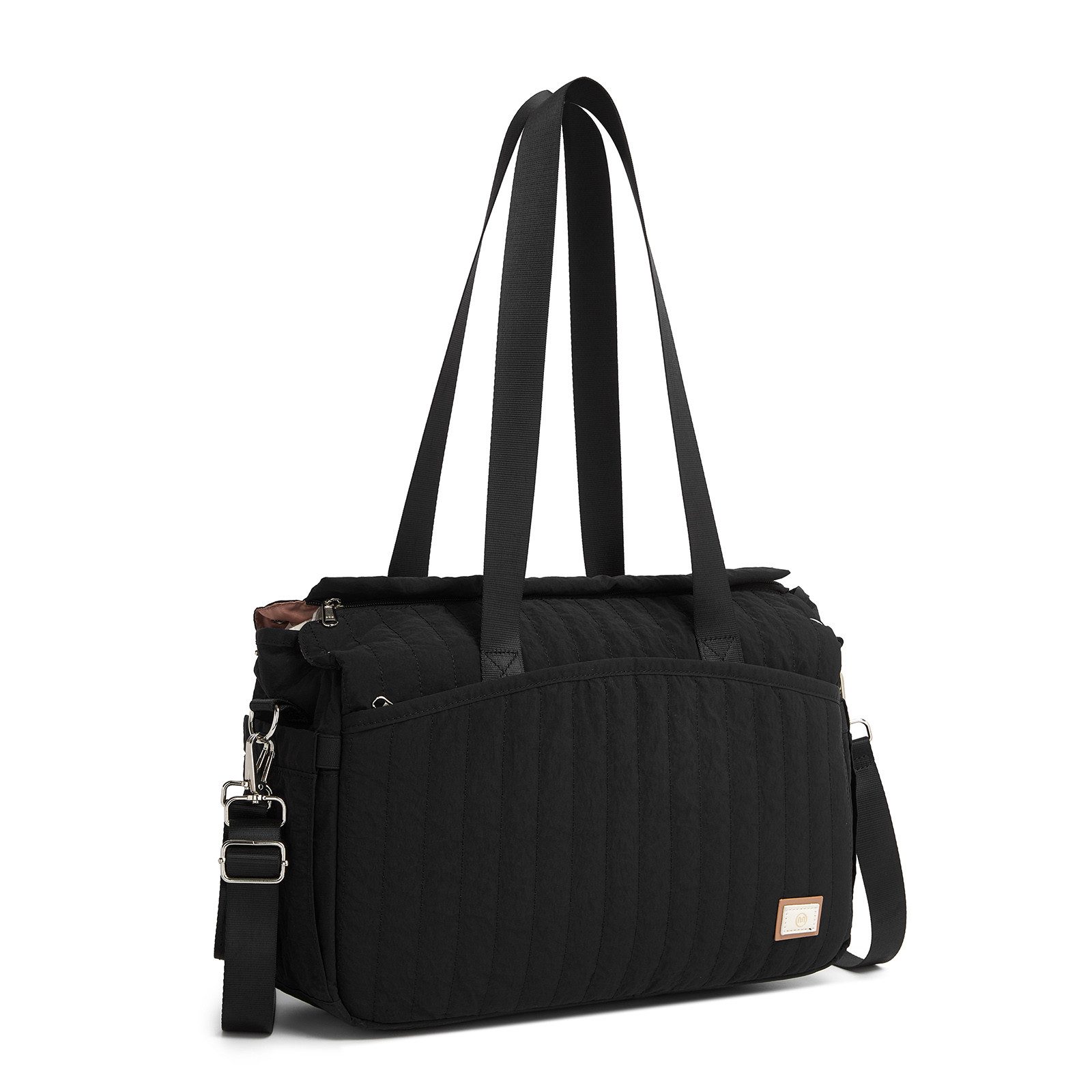 Miss Lulu Wickeltasche, 38.5x25x12cm Baby-Wickeltasche, Leichte Kinderwagen-Tasche