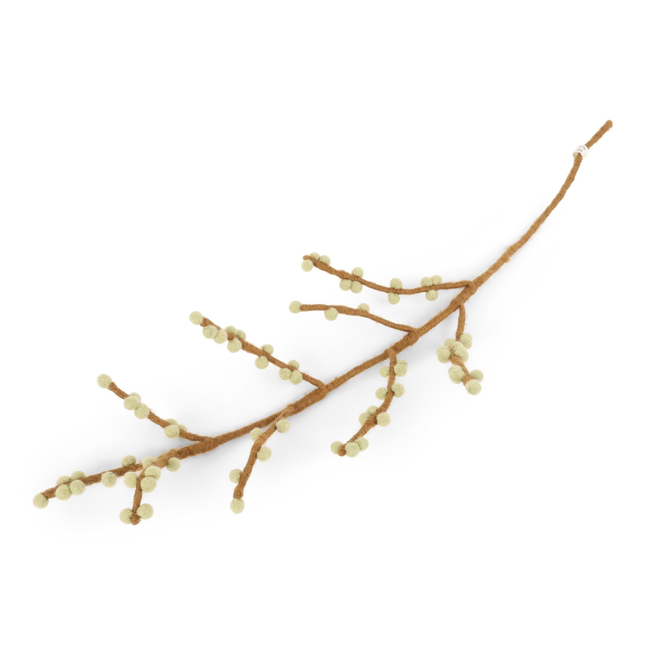 Kunstblumenstrauß Zweig aus Filz, fairtrade, handmade Zweig mit Beeren, Gry & Sif