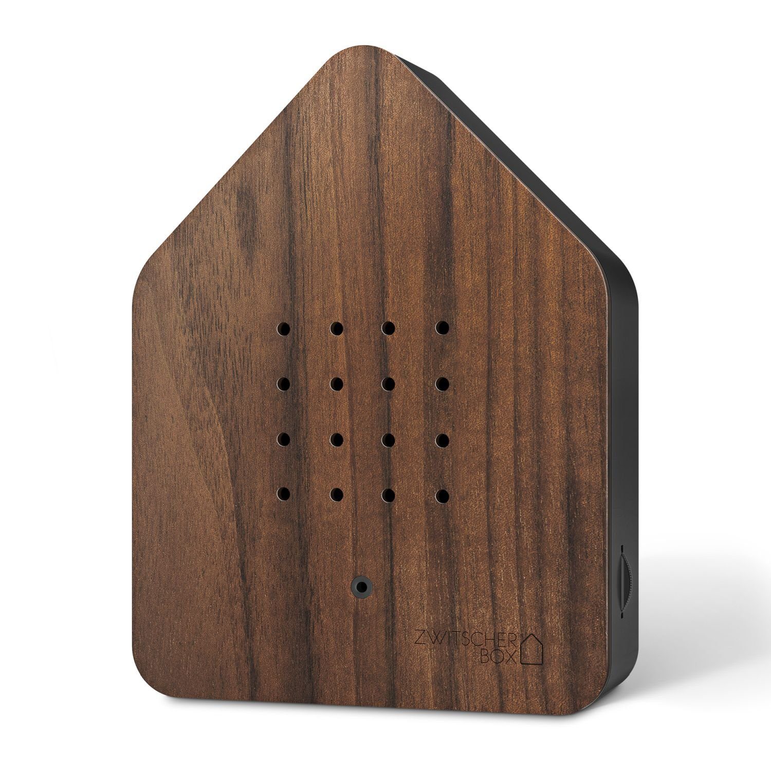 Relaxound GmbH Wanddekoobjekt Zwitscherbox Natur Walnuss Schwarz günstig online kaufen