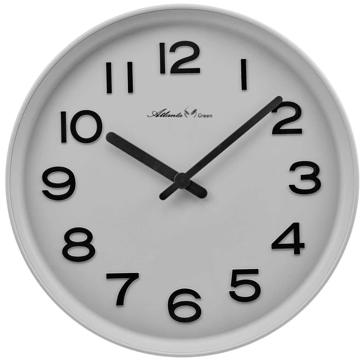 Atlanta Wanduhr 4542/4 (Green Hellgrau)