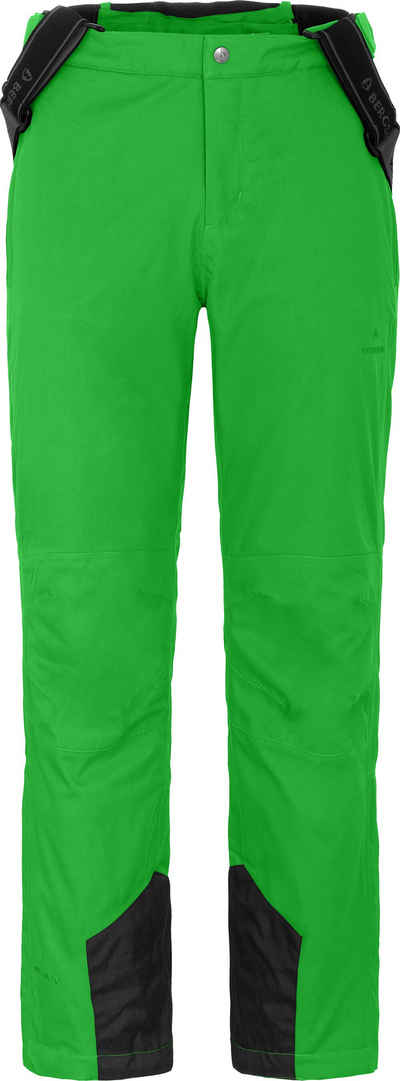Bergson Skihose »FROSTY RACE« Herren Skihose, elastisch, 12000 mm Wassersäule, Normalgrößen, grün