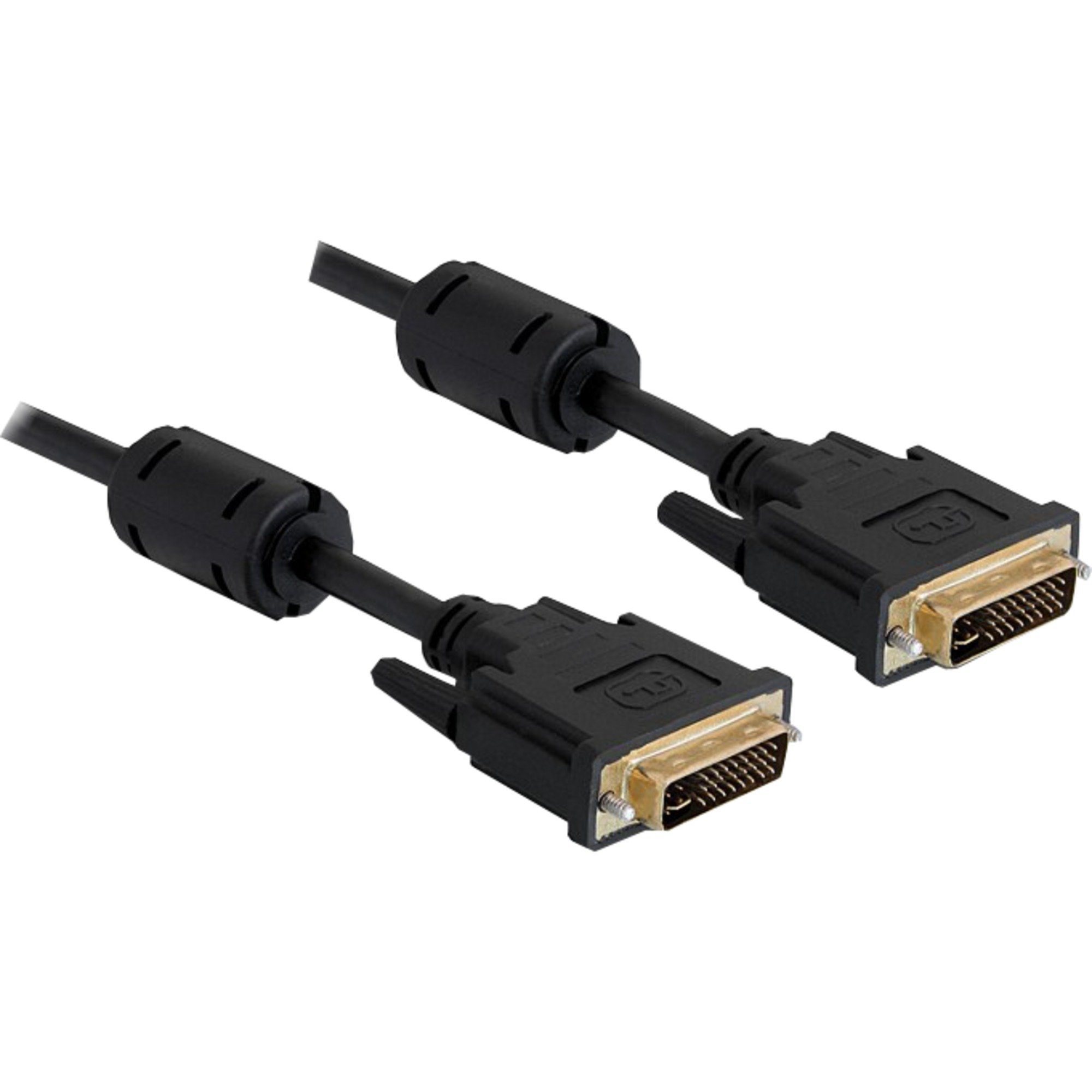 Delock DeLOCK Kabel DVI 24+5 Stecker > Stecker, (1 Meter) Video-Kabel | Monitorkabel