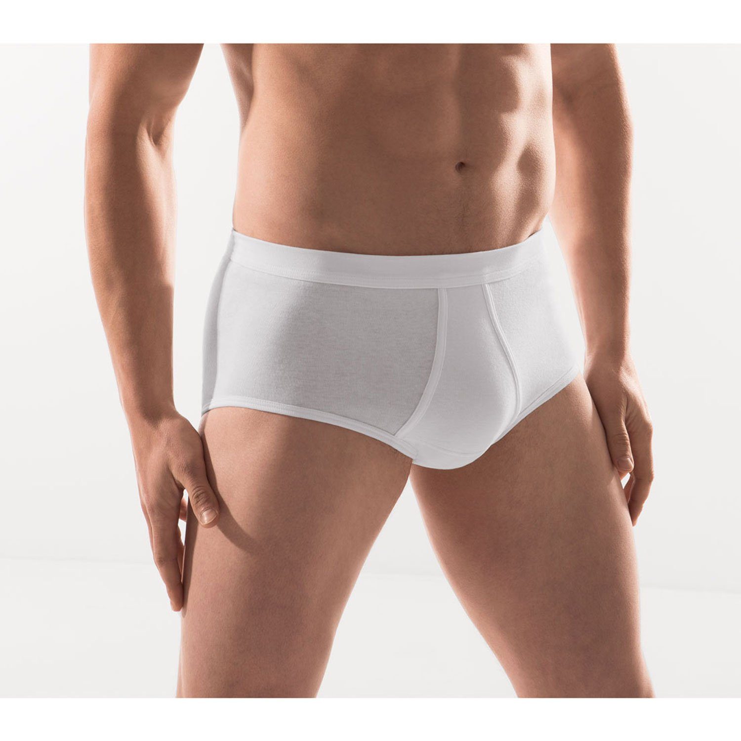 ESGE - Die Wäsche-Macher Slip Feinripp (6-St) ESGE Herren Slips mit Eingrif günstig online kaufen