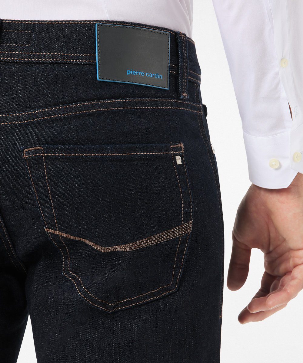 Pierre Cardin 5-Pocket-Jeans PIERRE CARDIN FUTUREFLEX rinsed Konfekti 3851 dark LYON - 8880.04 blue