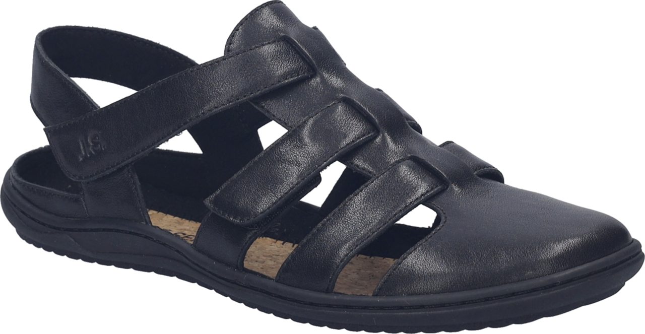 Josef Seibel Caitlyn 01 Barfußschuh Klettschuh, Sommerschuh mit Logoprägung, Weite G (weit)