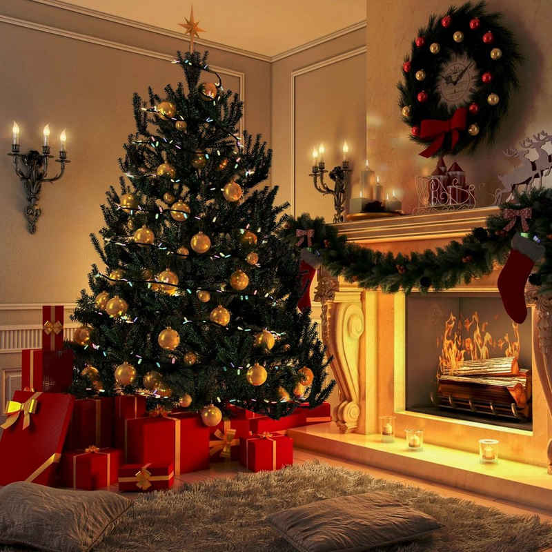 Salcar Künstlicher Weihnachtsbaum »Weihnachtsbaum Künstlich mit Christbaumständer Tannenbaum Christbaum«, Fichte, 180cm mit 1178 Spitzen