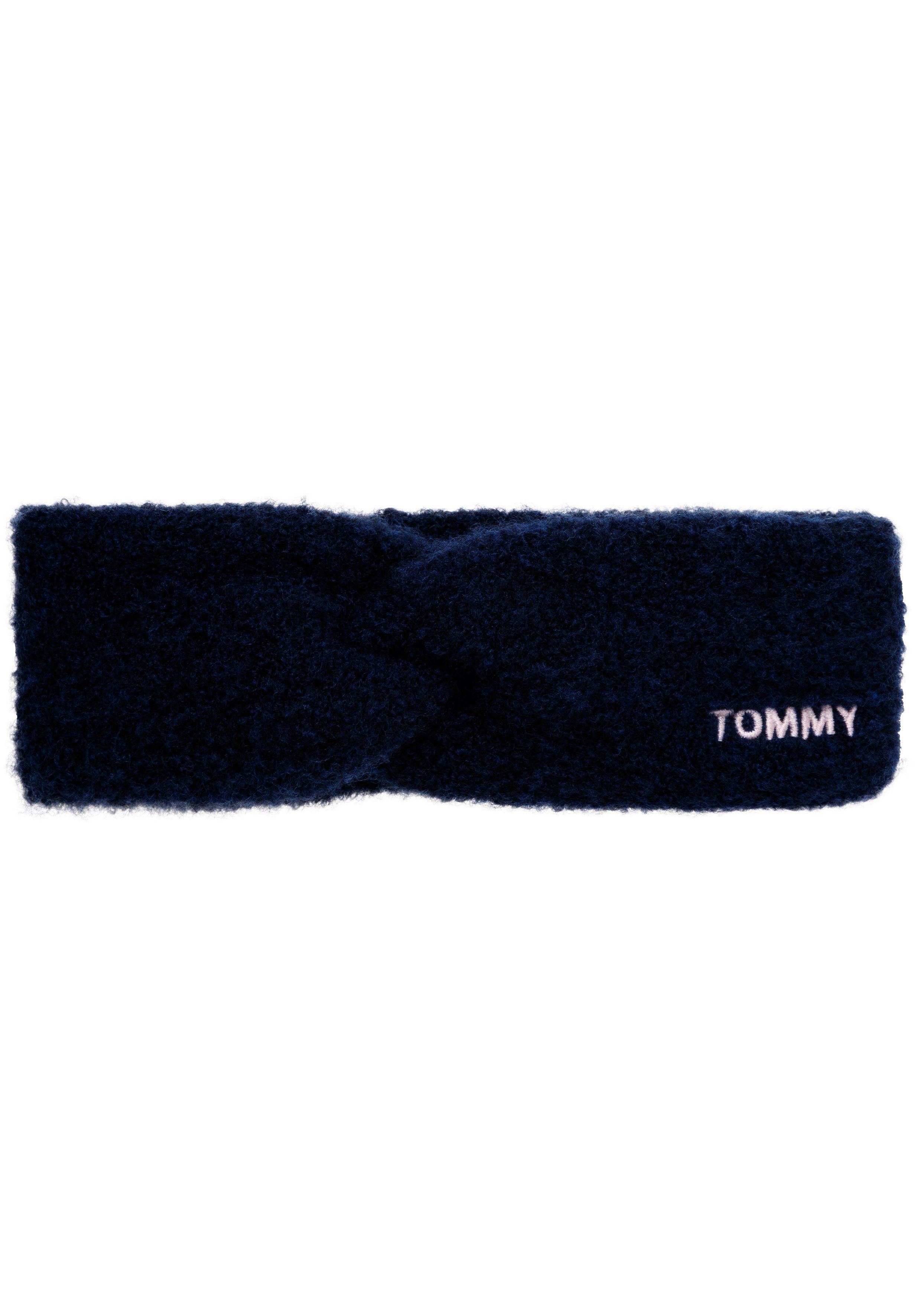 Tommy Hilfiger Stirnband Girls Youth Headband (1-St) mit stylischem Knotendetail | Strickmützen