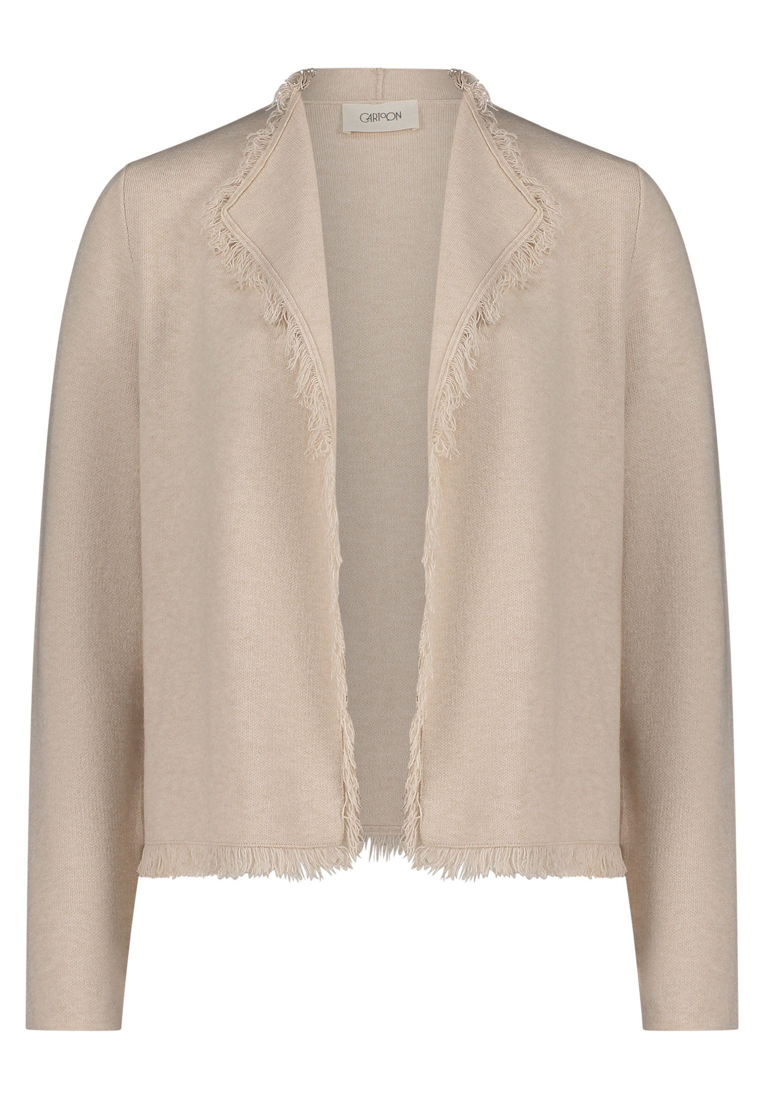 Strickjacke Damen mit Fransen