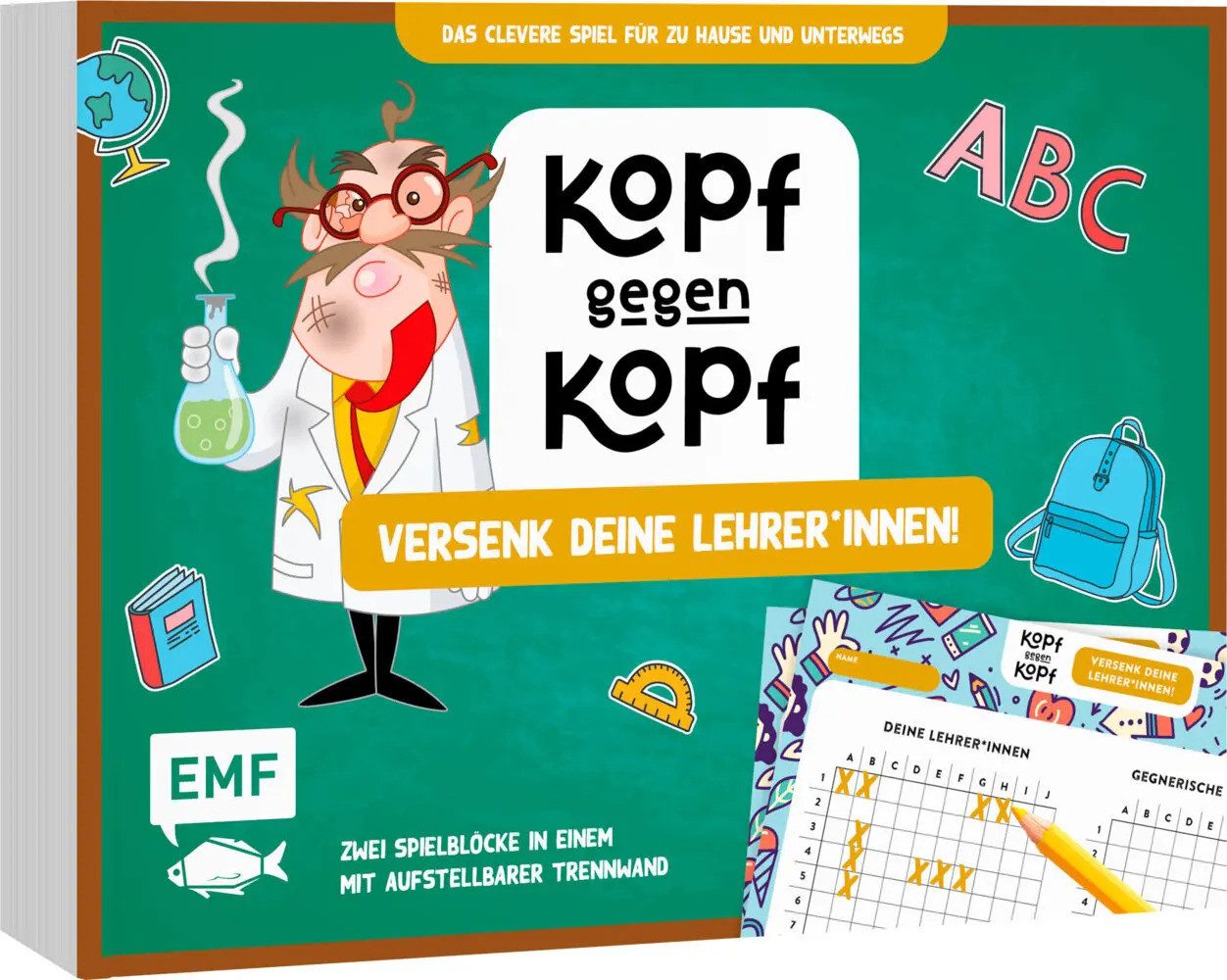 Spiel Der ultimative Spielblock: Kopf gegen Kopf - Versenk deine...