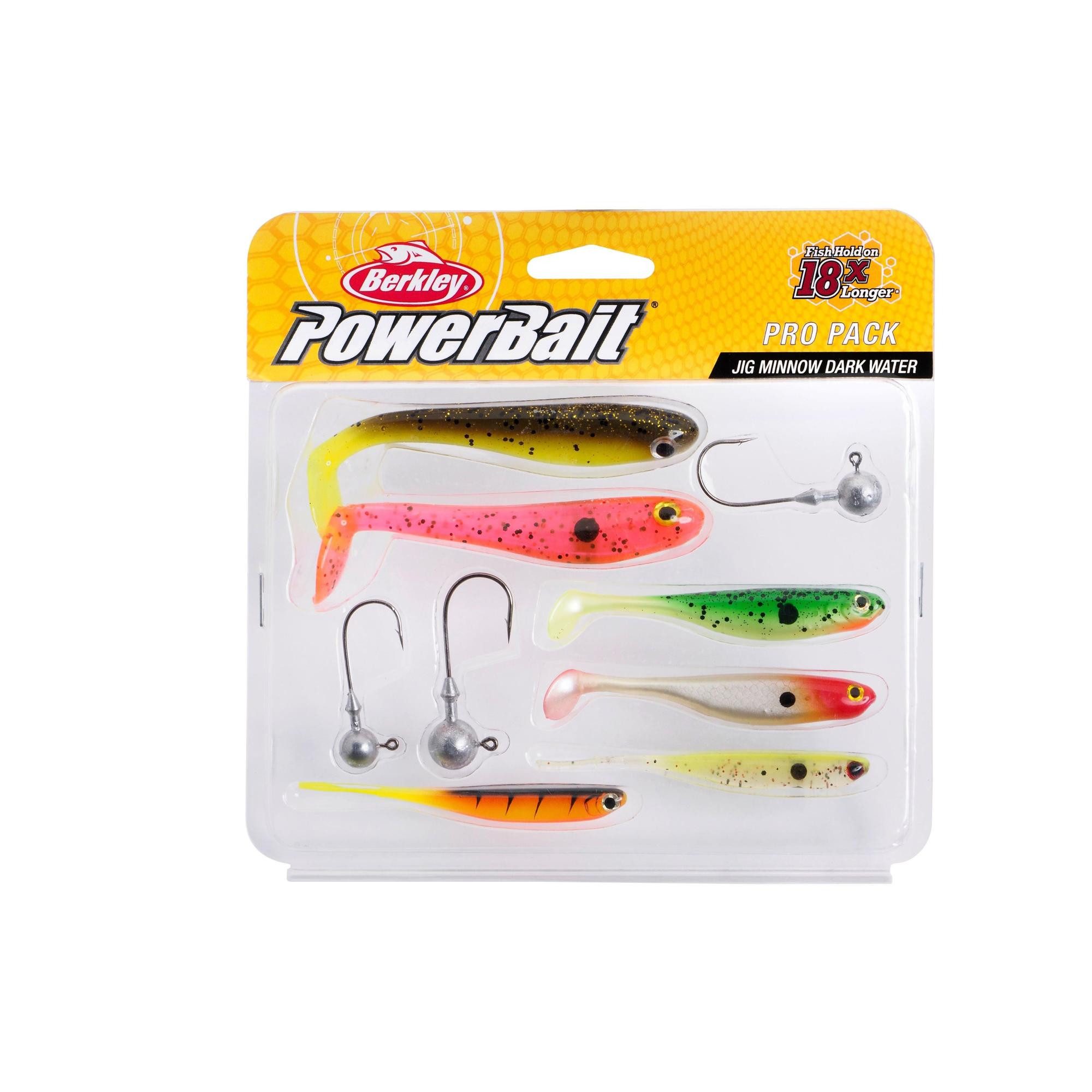 Berkley Kunstköder Berkley Pro Pack Jig Elritze dunkles Wasser Mix 9x Teile Köder Angeln, (9-St. Elritze dunkles Wasser Mix), Super Fängig