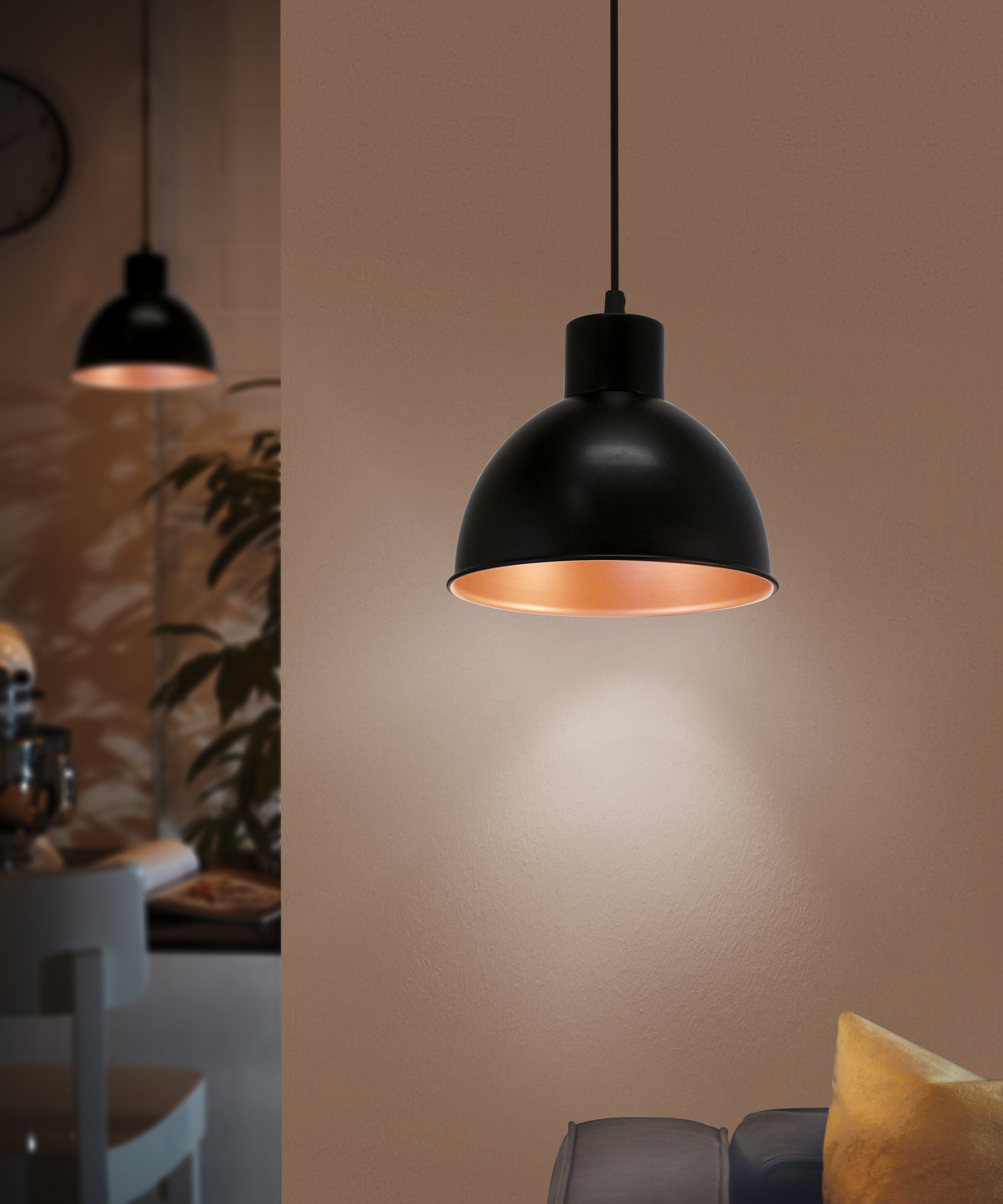 EGLO Pendelleuchte TRURO 1, ohne Leuchtmittel, günstig online kaufen