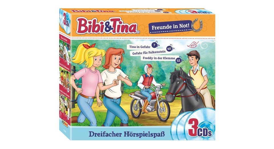 Hörspiel-CD Bibi und Tina - Freunde in Not (F.7,40,52)