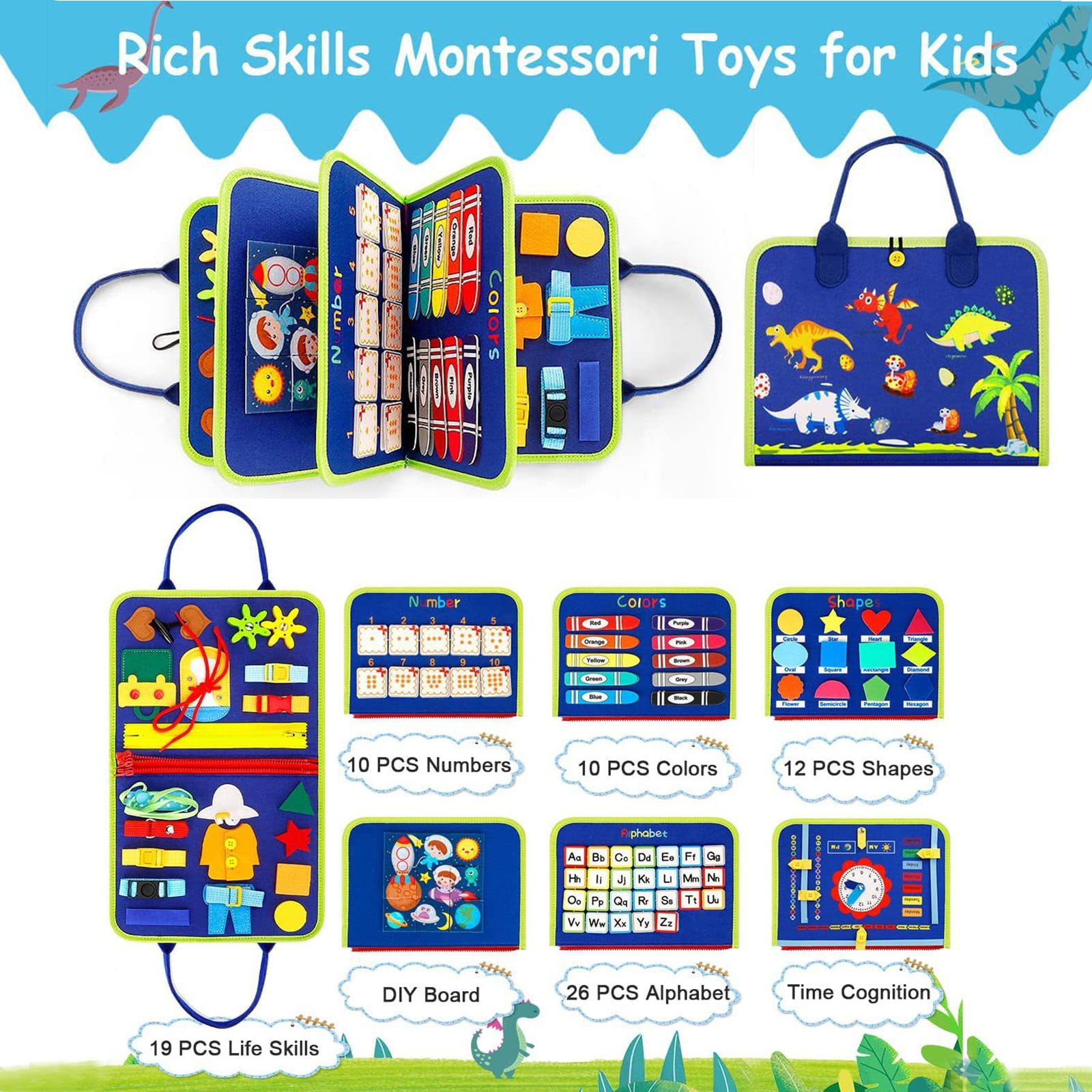 ZEUOPQ Lernspielzeug Busy Board, Activity Board günstig online kaufen