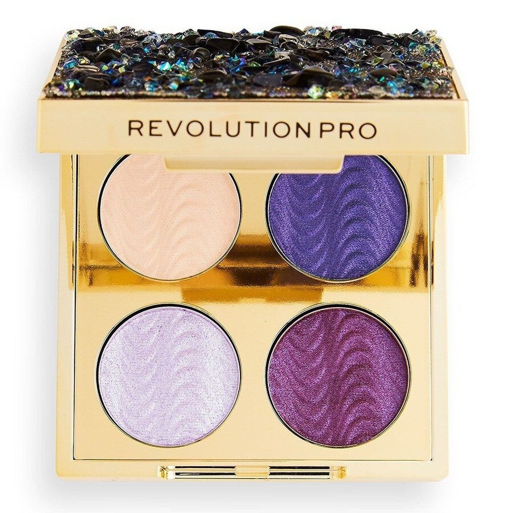 Revolution Lidschatten-Palette Pro Ultimate, Lidschattenpalette, Hidden Jewels
