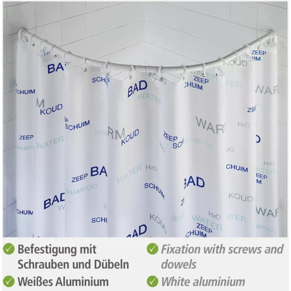 Thumbnail - WENKO Duschstange Dusche Stange Badezimmer, robust