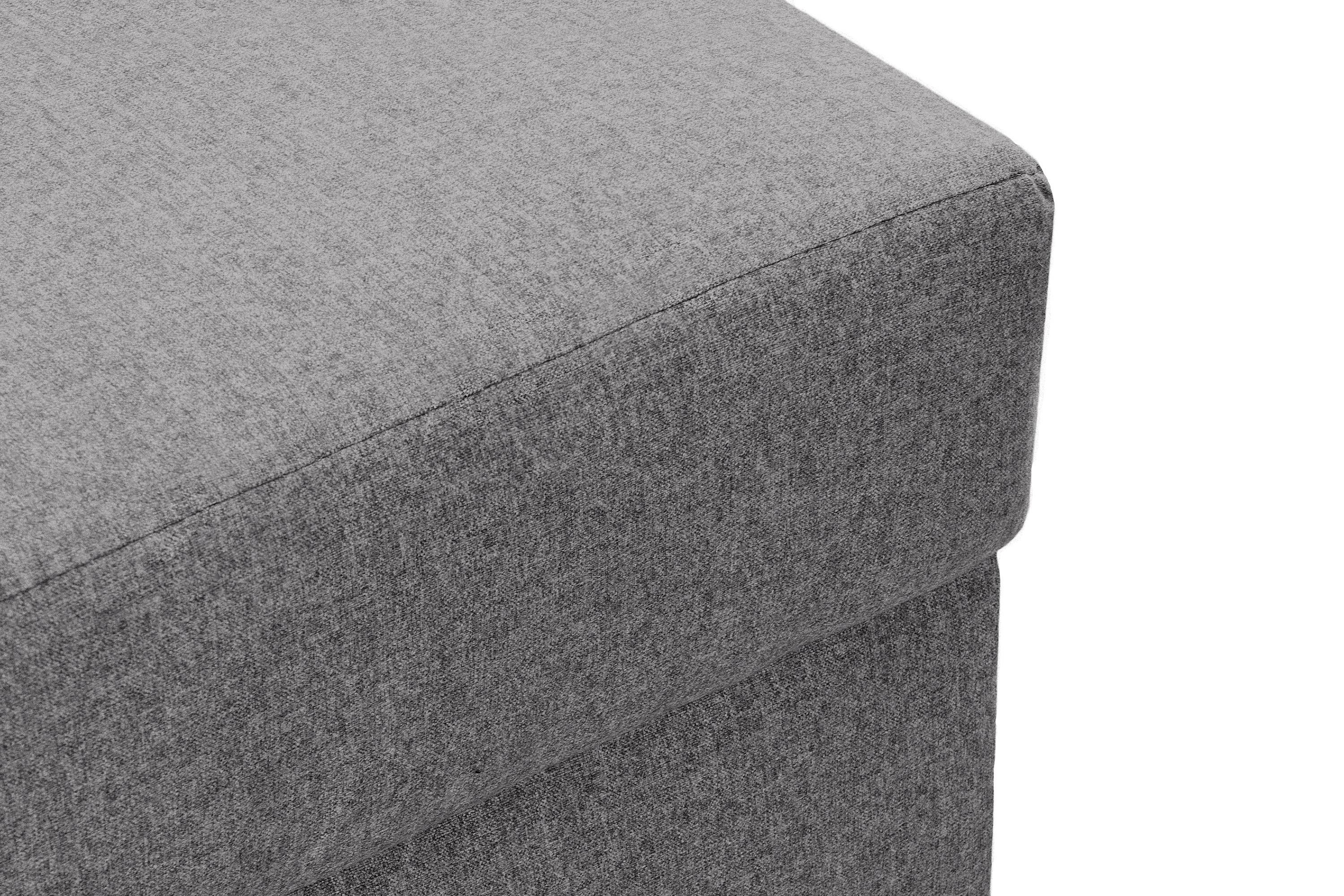 KONSIMO® Sitzhocker ERISO Pouf Polsterhocker, aufklappbarer