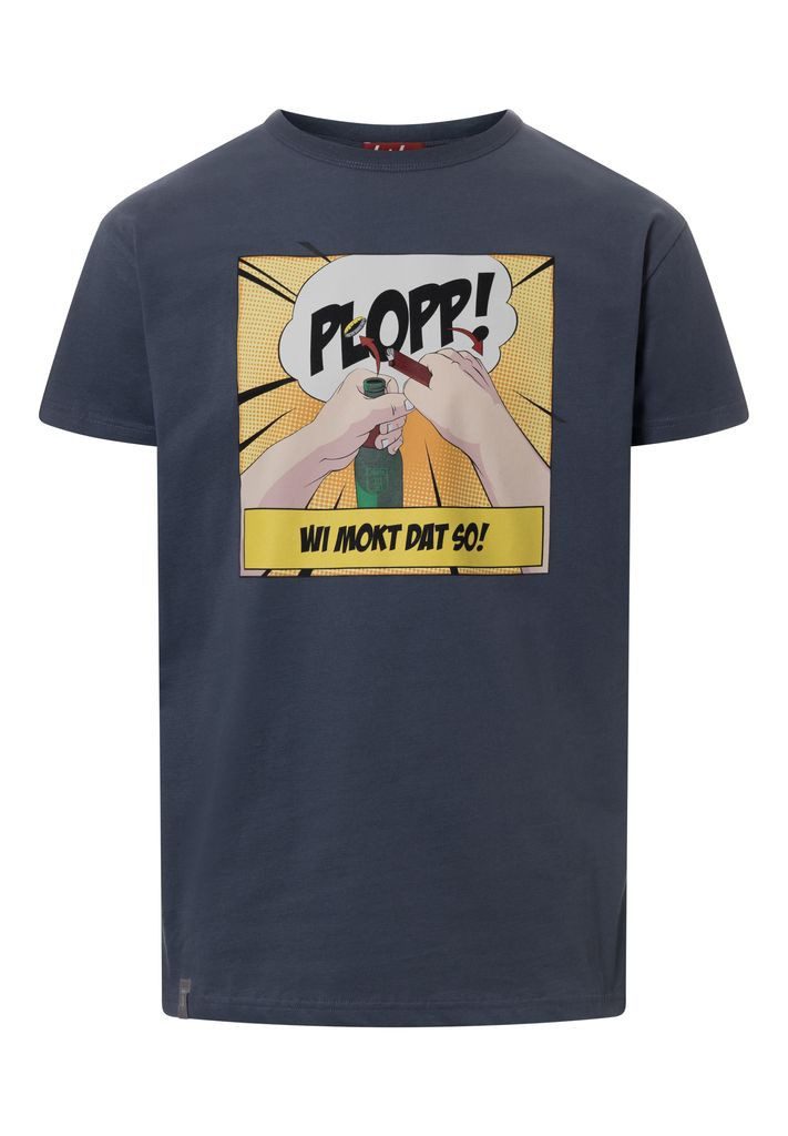 Print-Shirt Plopp Herren T-Shirt