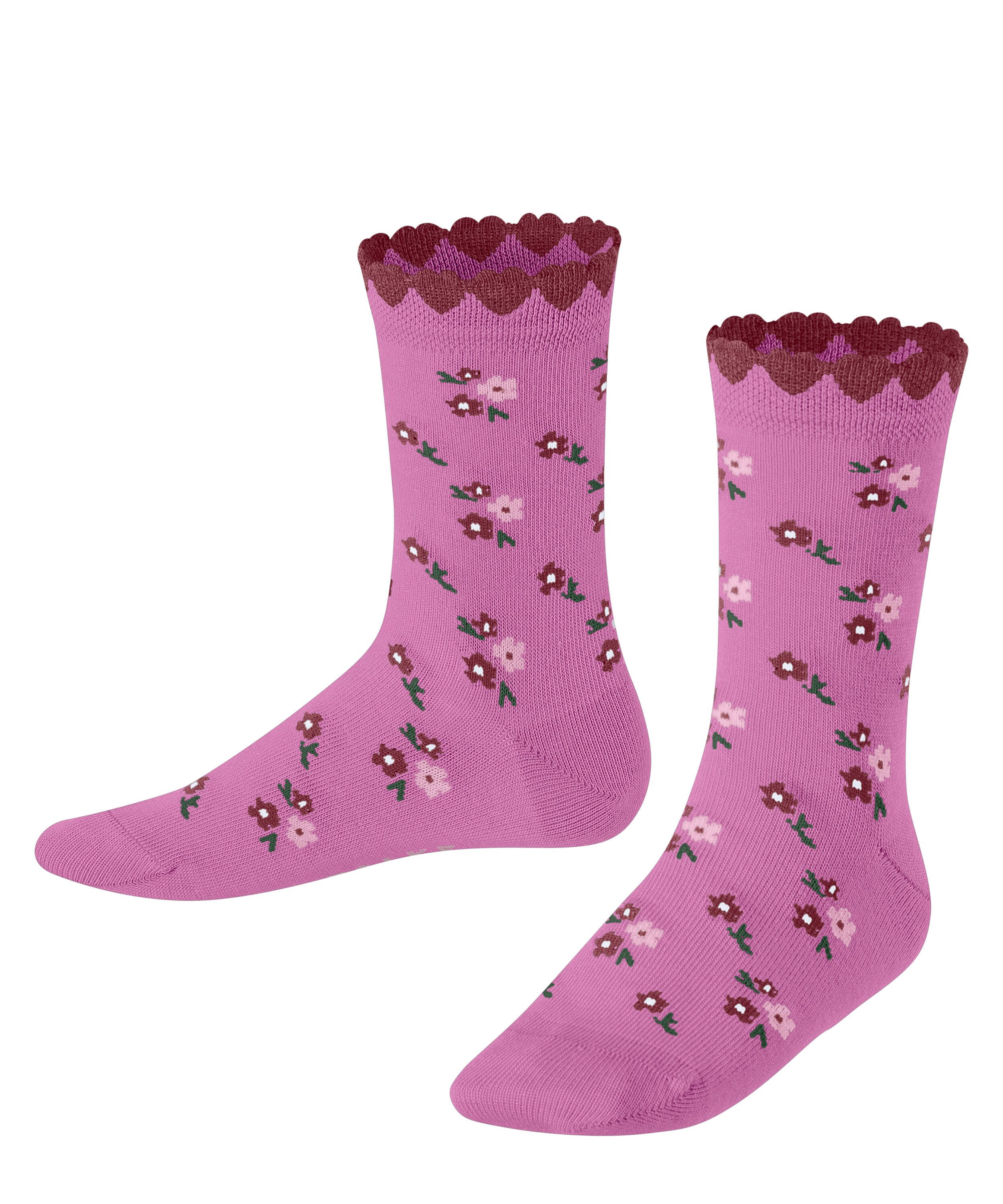 FALKE Socken Ditsy Flowers (1-Paar) aus hautschmeichelnder Baumwolle